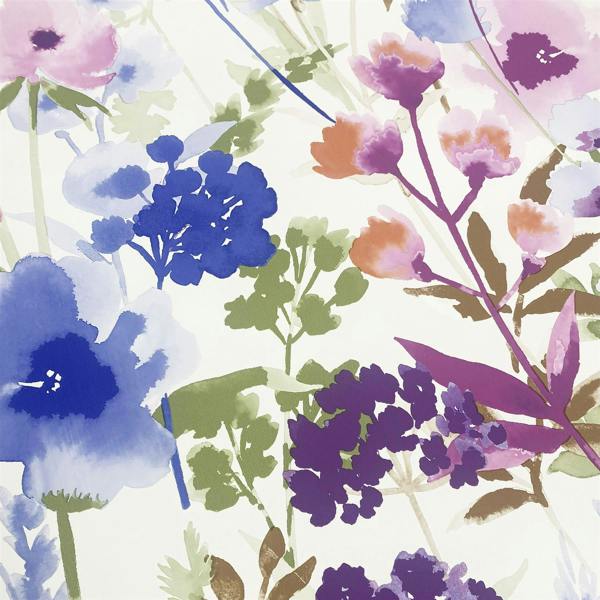 Catherine Lansfield Countryside Pink & Blue Wallpaper