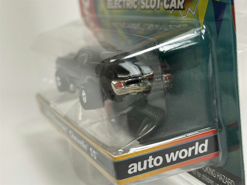 Auto World Slot Cars 1970 Chevrolet Chevelle SS Grey Thunderjet Ultra G HO Slot Car SC377-4