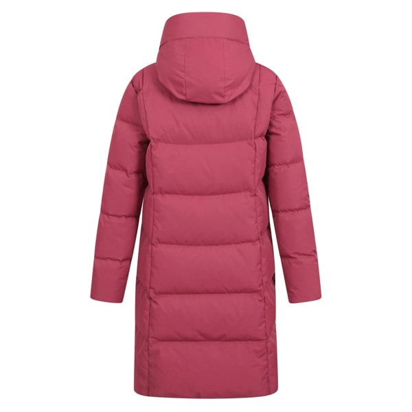 Mountain Warehouse Womens/Ladies Cosy Extreme II Wrap Down Jacket - Burgundy