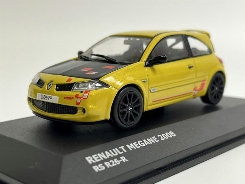 Solido Renault Megane 2008 RS R26-R Yellow 1:43 Scale 4310204