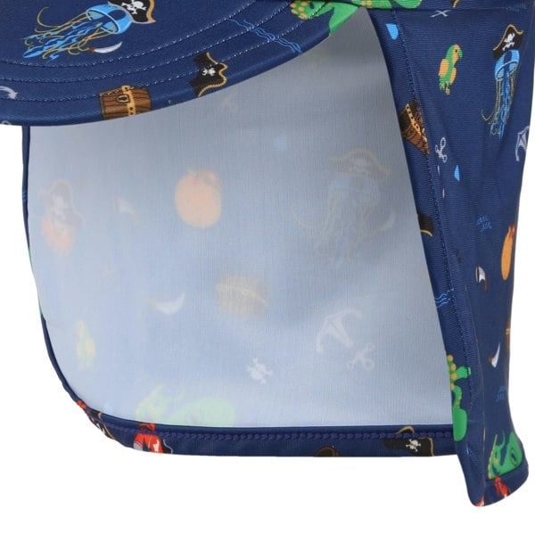 Regatta Great Outdoors Childrens/Kids Sun Protection Cap - New Royal