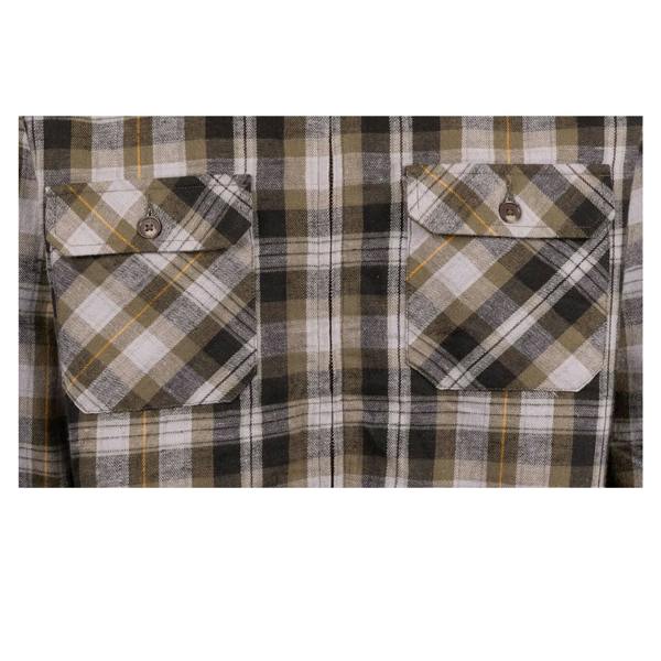 Trespass Mens Danehill Sherpa Lined Shirt - Dark Vine - 