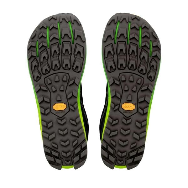 ALTRA Mens Lone Peak 9+ Trail Running Trainers Hiking Shoes Black Green