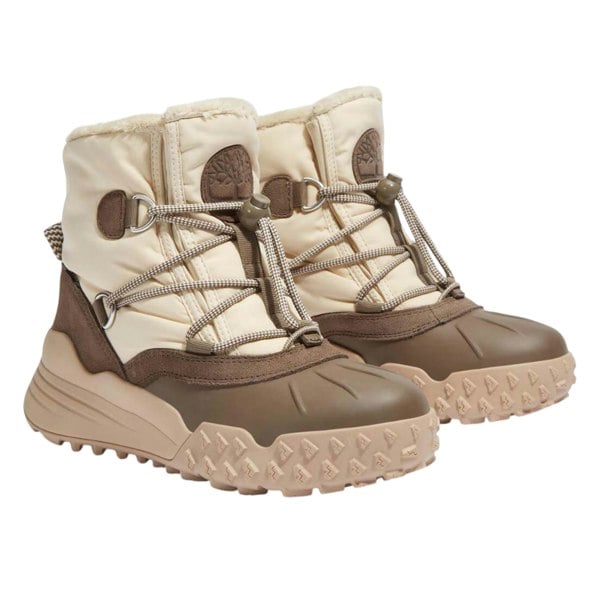Timberland Womens/Ladies Moriah Range Leather Mid Cut Boots - Natural