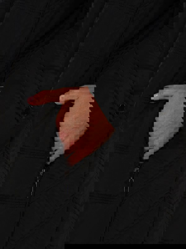 TIGI-Wear Waisted Hooded Coat