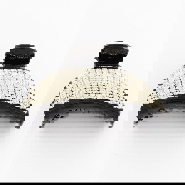 diamante hair claw clip medium