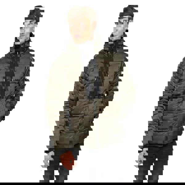 Crosshatch Mens Chimmax Jacket - Olive - 