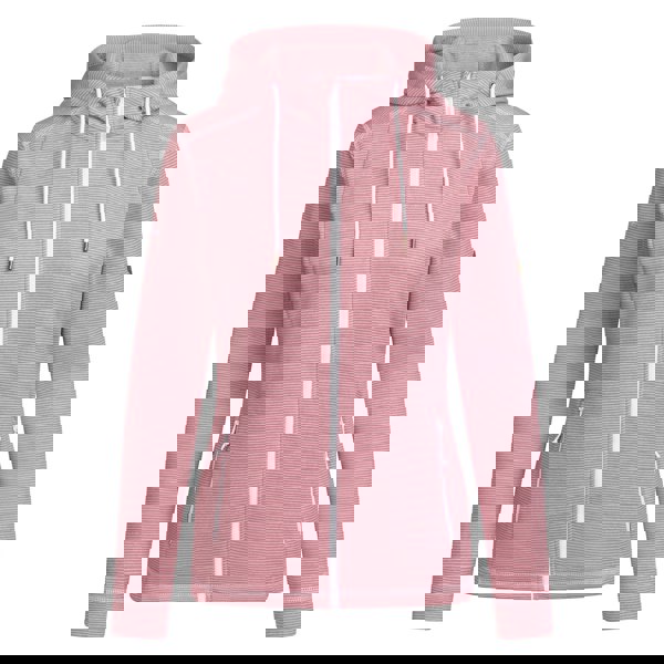 Trespass Women's Rootless Stripe Marl AT200 Fleece Jacket - Pink Haze