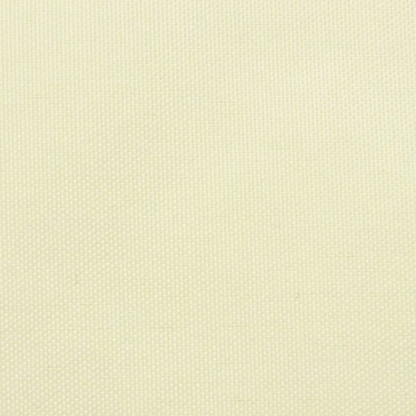 Berkfield Sunshade Sail Oxford Fabric Triangular 3.5x3.5x4.9 m Cream