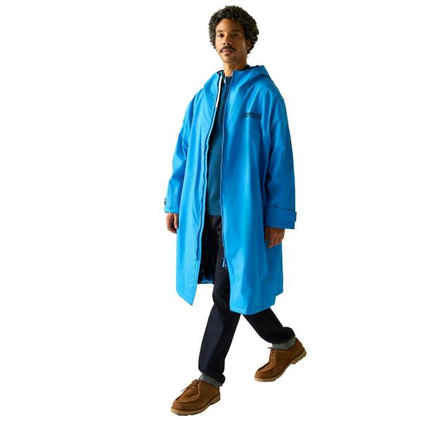Regatta Unisex Adult Camo Waterproof Changing Robe - Sonic Blue - 