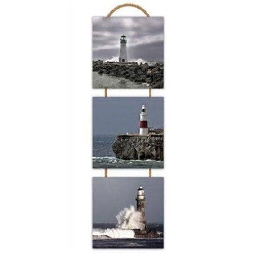 Wooden Wall Art Hanging Drawing Pictures - Lighthouse