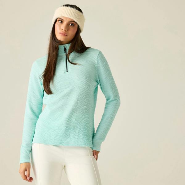 Dare 2B Womens Glamorize IV Midlayer - Water Ballet - Water Ballet - 97% Polyester/3% Elastane