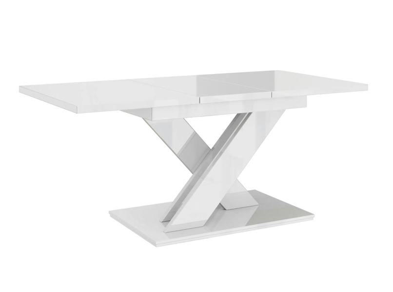 PHD Furniture BRONX Extendable Dining Table 140–180cm – White Gloss