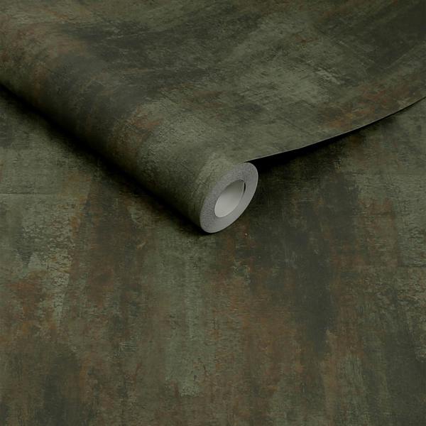Abigail Ahern Oxidized Opulence Wallpaper | Moss