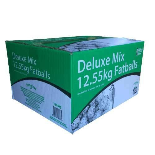 Grumpy Gardener 12.55kg Box of ~150 x Deluxe Mix Fat Balls