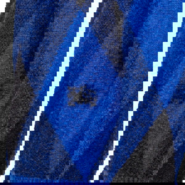 BURBERRY 8078750 Burberry Large Check Crew Knit KNIGHT IP PATTERN (BLUE/BLACK) SWEATSHIRT MALE M