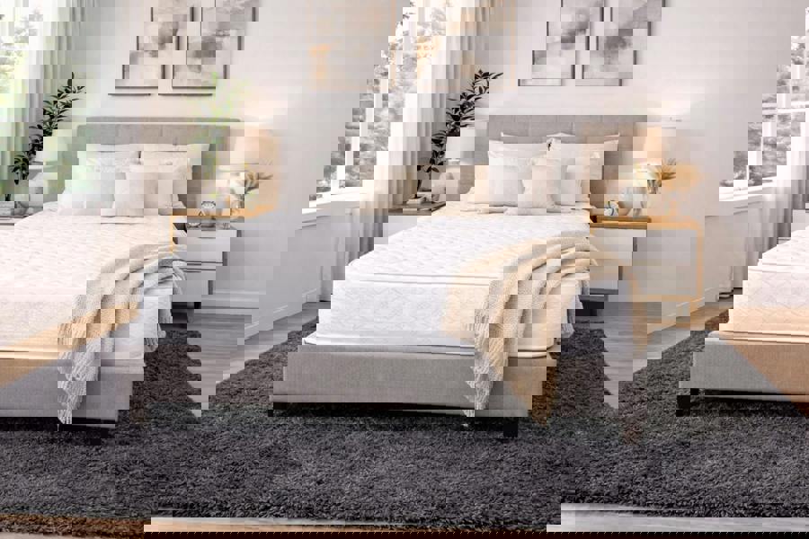 Nexus Mattress Classic Bliss Open Coil Sprung Mattress - 9 INCH