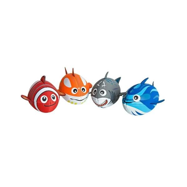 Vibrant Zoggs large fish soft pool splash football toy