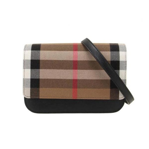 Burberry 'Madison' Leather Shoulder Bag Black - chancefashionco
