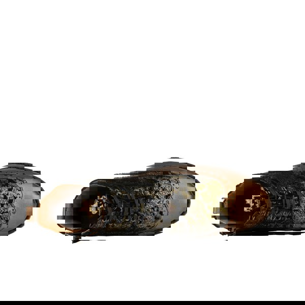 Embassy London Hatter - Bronze & Floral - Women's Leather Ankle Lace-up Boot with bronze floral details