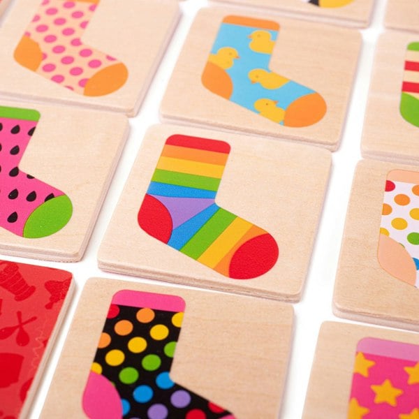 Bigjigs Toys Sock Memory Game