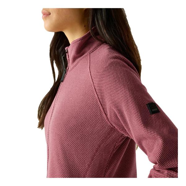Regatta Womens/Ladies Liliena Fleece Jacket - Dark Pimento/Dusty Rose - 