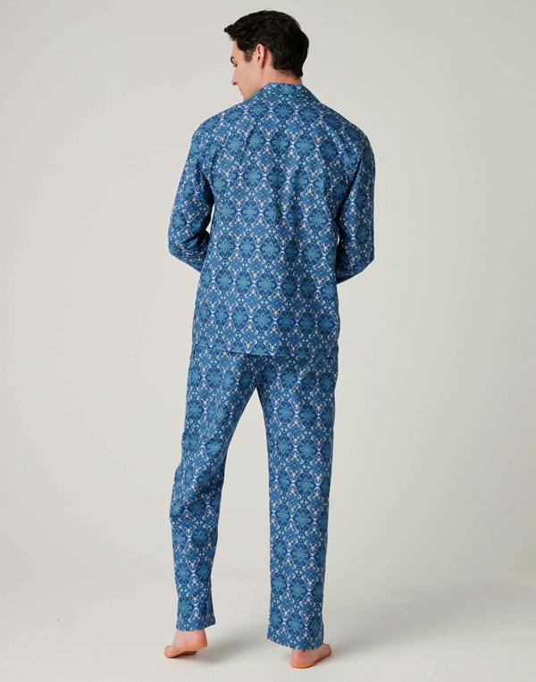 British Boxers Men's Crisp Cotton Pyjama Set – Marrakesh Paisley