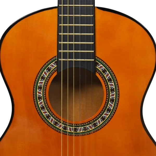 Berkfield 8 Piece Classical Guitar Children Beginner Set 1/2 34"