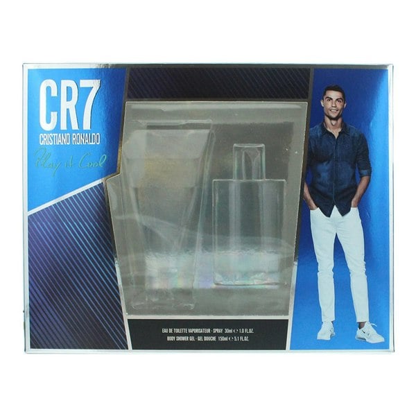 Cristiano Ronaldo Cr7 Play It Cool 2 Piece Gift Set: Eau De Toilette 30ml + Shower Gel 150ml