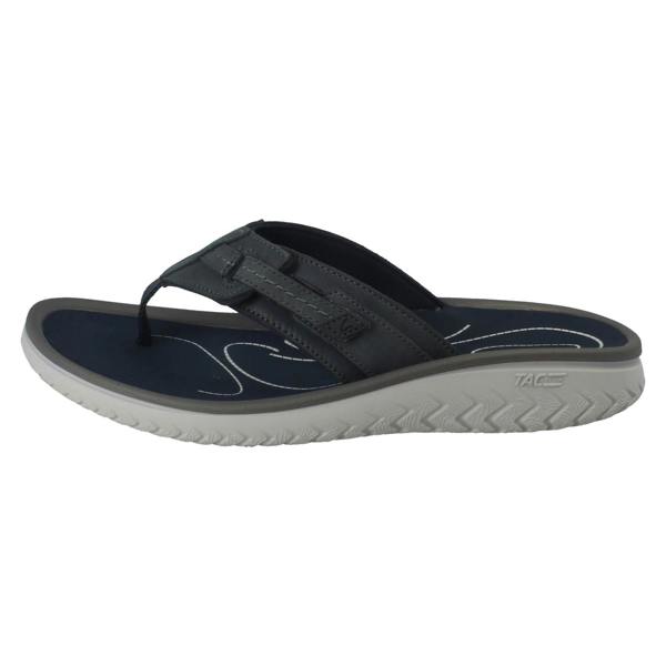 Clarks Mens Clarks Adjustable Strap Toe Post Sandals - Wesley Sun
