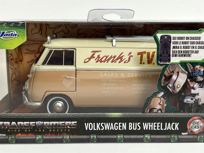 Jada Transformers Rise Of The Beasts Volkswagen Bus Wheeljack 1:32 253112011 34265