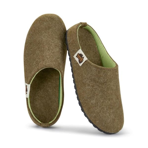 Gumbies Outback Women's Slippers - Moss & Pistachio
