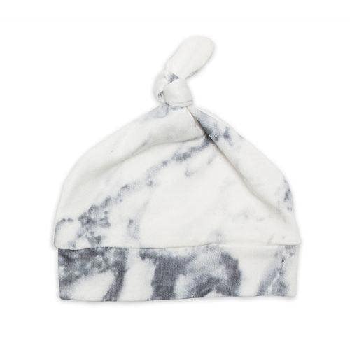 Lulujo - Hello World Bamboo Hat and Swaddle Gift Set - Marble