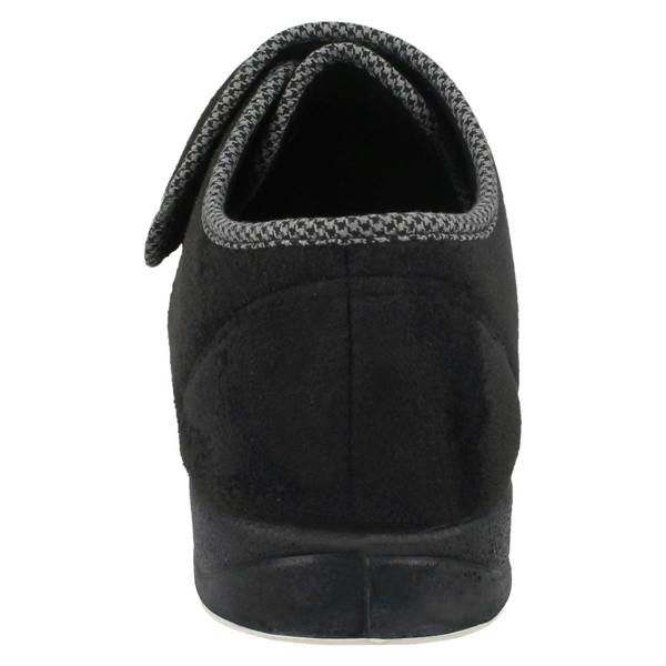 Padders Mens Padders Memory Foam Comfort Slippers Harry