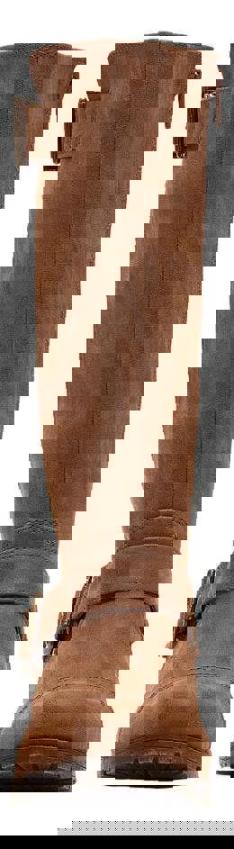 Rocket Dog Berry Womens Tall Zip Up Mid Calf Biker Buckle Boots