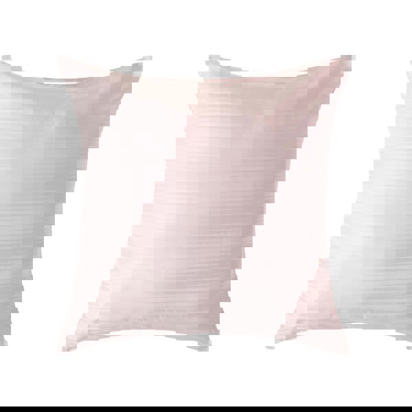 HOMESCAPES Silky 330 TC Egyptian Cotton Satin Stripe Pillowcase, European Size