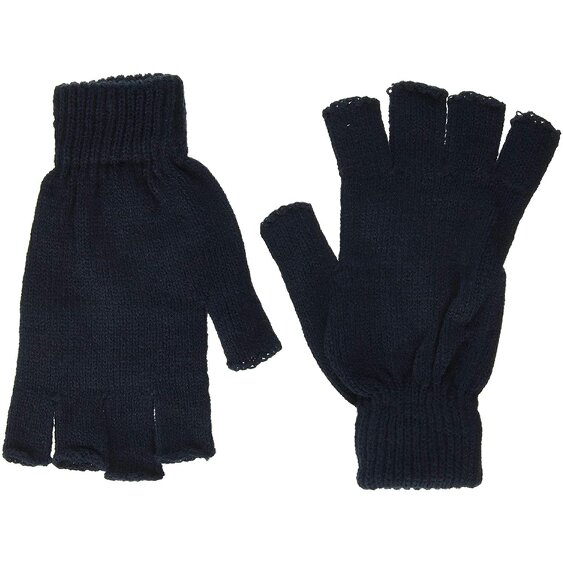 Regatta Professional Unisex Fingerless Mitts / Gloves - Navy