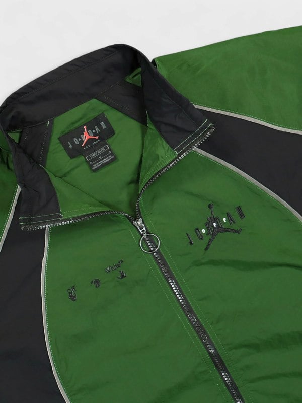 Off-White Nike Air Jordan x Off-White Track Jacket Forest Green