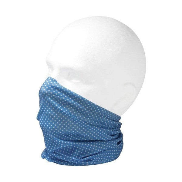 RUFFNEK Blue Polkadot Snood Scarf