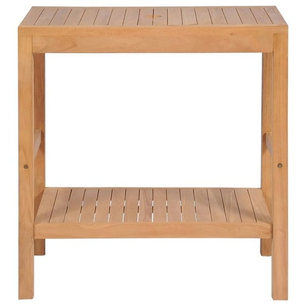 Berkfield Bathroom Vanity Cabinet Solid Teak 74x45x75 cm