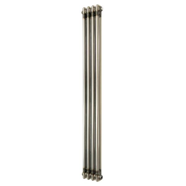 Monstershop Traditional 2 Column Radiator - 1500 x 200mm - Raw Metal