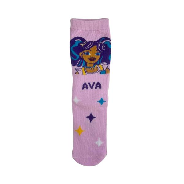 Tex-ass Girls Unicorn Academy 7 Pack Multicolour Cotton Blend Socks EU 27-30 UK 9-12