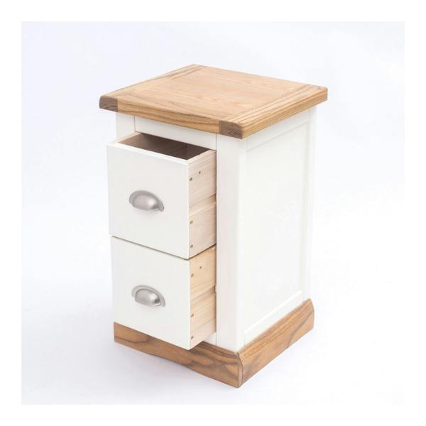 Cabinet Bits Tropea 2 Drawer Petite Bedside Table