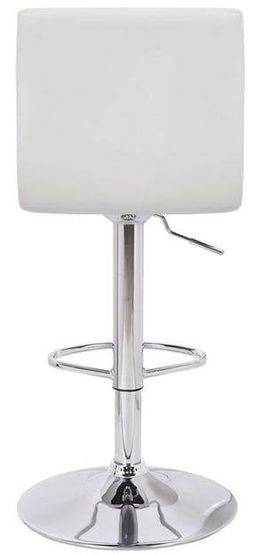 Lamboro Aldo Swivel Kitchen Barstool with Adjustable Height and Chrome Base