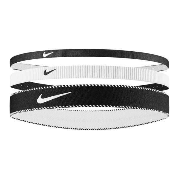 Nike Mixed Classic Headband (Pack of 3) - Black/White - 