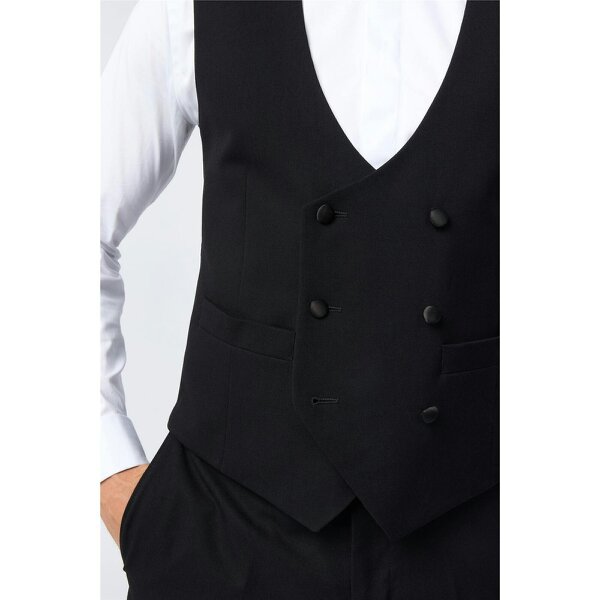 Antique Rogue Slim Fit Huxley Dinner Waistcoat