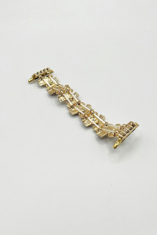 SVNX Apple Watch Strap in Abstract Pattern in Gold