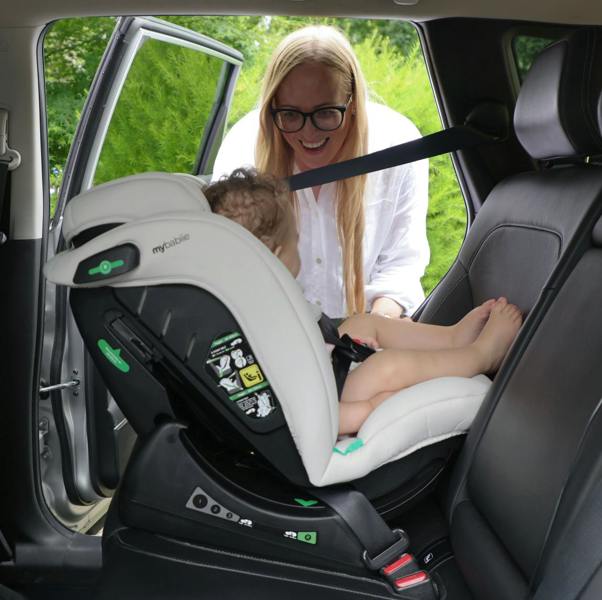 My Babiie MBCS100 i-Size (40-150cm) Car Seat Non-ISOFIX - Blush Leopard