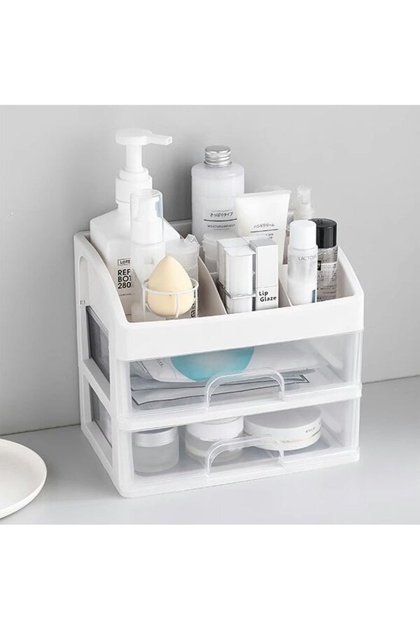 Living and Home Cosmetics Desktop Case Storage Box Multi-layer