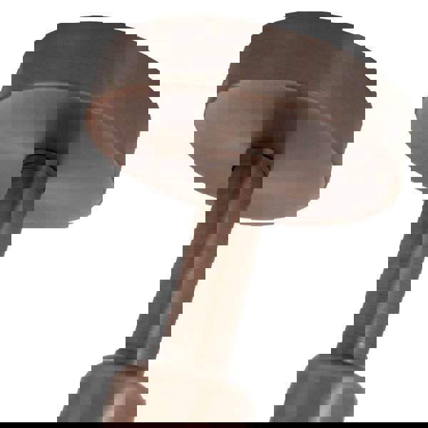 Contemporary Designer Short Semi Flush Antique Copper Ceiling Light Image 5